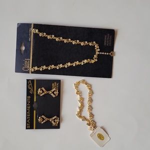 NWT Gen Austrian Crystal Jewelry Set